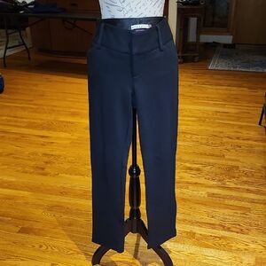 Alice + Olivia Black Stretch Trousers